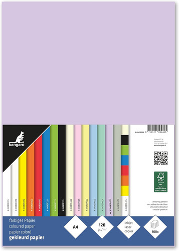 Tonpapier pastell lilla - tonpapier, din