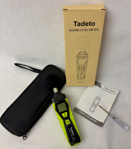 Schallpegelmessgerät tadeto - schallpegelmessgerät,