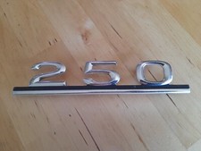 Typschild Emblem Typenzeichen Mercedes  1238170615 original Alt