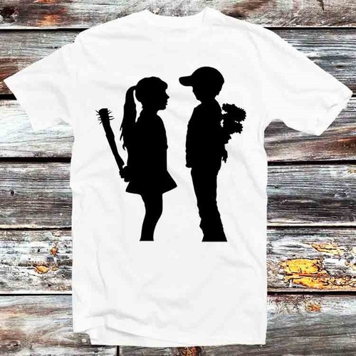 Banksy boy meets - banksy,