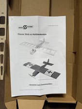 RC Flugzeugmodell / Classic Stick XS Holzbaukasten / Simprop Electronic