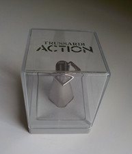 Vintage Miniatur Perfume Parfüm TRUSSARDI ACTION Metal EdT 0,05fl.oz. 1,6ml 1990