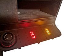 BMW e36 m3 Voltanzeige ROT