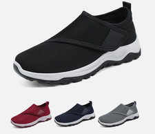 Herren Damen Klettverschluss Sportschuhe Turnschuhe Sneaker Laufschuhe Freizeit