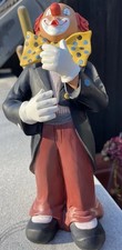 Goebel Porzellan Clown Figur, Bunt, 34cm