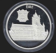 Irland 10 Euro Gedenkmünze 1996 PP Silber Eurovorläufer mit Zertifikat