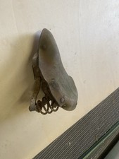 Vintage Oldtimer Fahrrad Sattel Original DDR  Echtes Leder Mifa Diamant