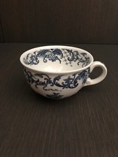Villeroy und Boch Dekor Valeria blau / Blume oben / Teetasse