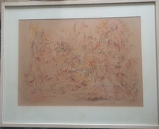 BERNARD SCHULTZE großes UNIKAT handsigniert aus 1966