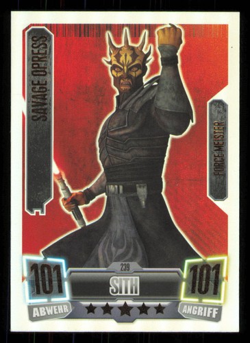 Savage opress force attax - savage,