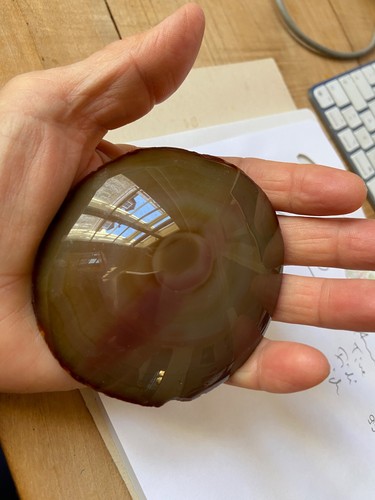 Achat mineral druse geode - achat,