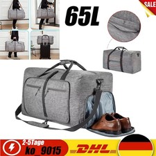 65L Faltbare Reisetasche Groß