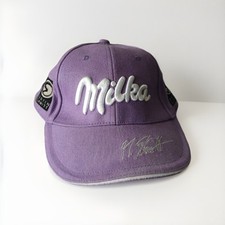 Milka Lila RETRO Baseball Cap Mütze Cap Martin Schmitt Skiflug RARITÄT Kappe
