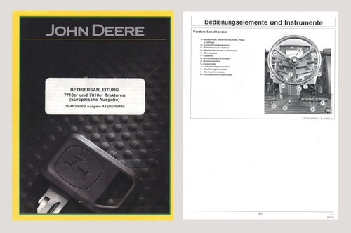 John deere traktor 7710 7810 - deere,