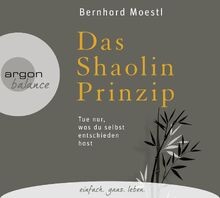 Das shaolin prinzip - shaolin-prinzip:, tue
