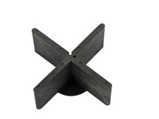 Fugen- & Fliesenkreuze 100er Pack Verlegung von Naturstein Waschbetonplatten 3mm