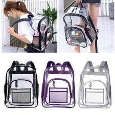 Klarer PVC Rucksack