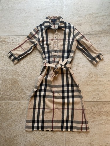 Burberry kleid aus wolle - kleid, xs