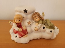 Goebel Duftlampe mit Engeln auf Wolke  *TOP*