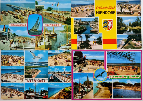 Postkarten lot niendorf - 4,