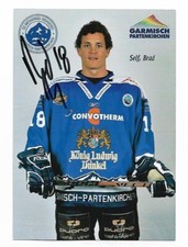 Eishockey AK/Postcard  2008-09 - Brad Self - SC Riessersee - Signiert  Fischtown