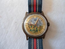 Ruhla  UMF mit Miniaturgemälde   Defekt als  Ersatzteilspender für Bastler