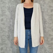 S.Oliver Strickjacke Pullover Cardigan Gr 36 S Grau Lang Offen Jäckchen