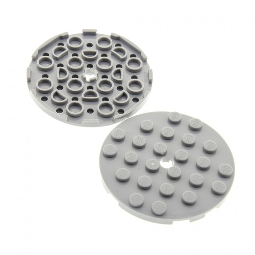 Lego platte rund - 2x,