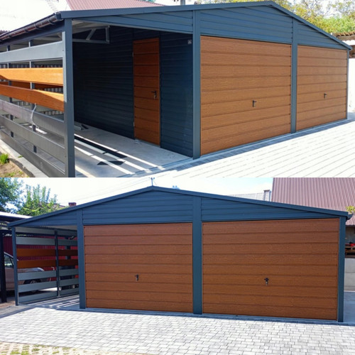Doppelgarage 8x6 carport - m,