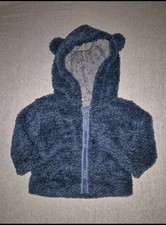 Übergangsjacke blau Teddy