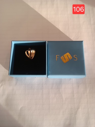 Herz anhänger 585 gold - herz,