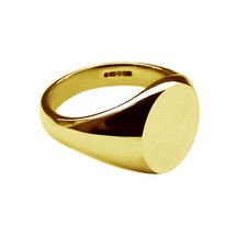 18ct Massiv Gelbgold Damen