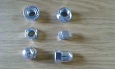 Achsmutter M10x1 Paar Fahrrad Hutmutter Feingewinde auch für SRAM i-Motion