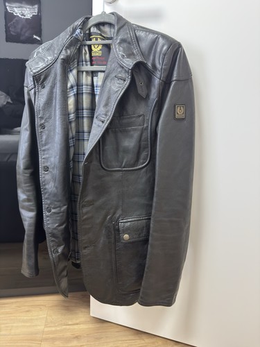Belstaff herren lederjacke - belstaff,