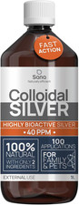 Colloidal Silver 40 PPM 1000