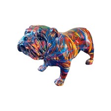 ENGLISCHE BULLDOGGE RESIN DEKO