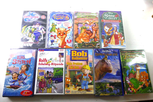 Kinderfilme auf vhs bob lilo - kinderfilme,