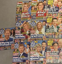 10 x Frauenzeitschriften ❤️ Neue Welt ❤️ Neue Post / Das Neue Blatt / 01-03/2025