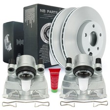 2x Bremssattel + Bremsscheiben