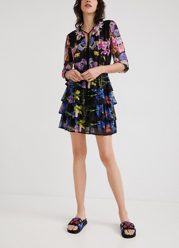 Desigual damen kleid fit - kleid, &