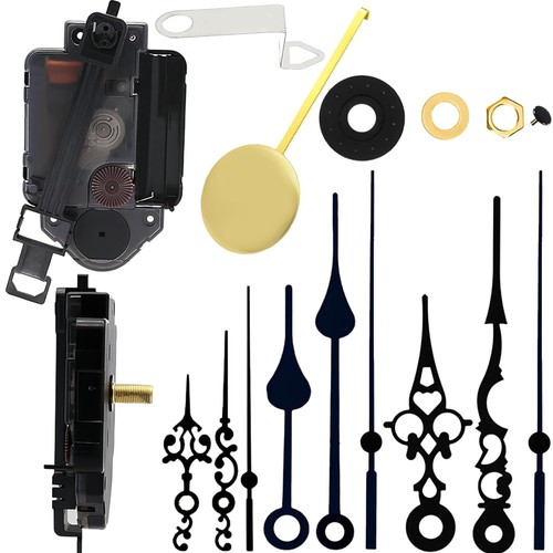 Pendeluhrwerk set quarz mm - set,