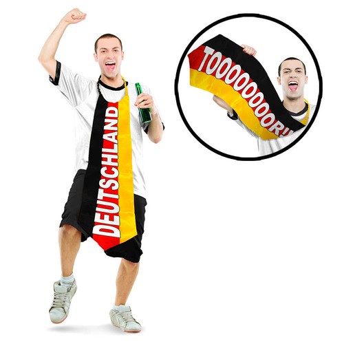 Deutschland xxl krawatte - xxl,