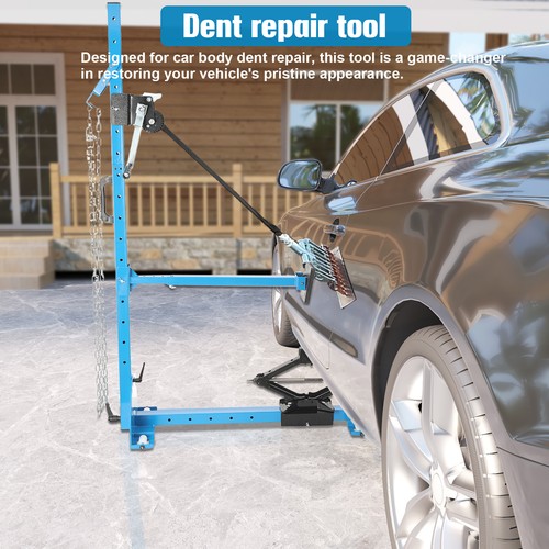 Pulling tower dent repair - pulling,