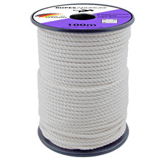 Baumwollseil Ø8mm 3-litzig