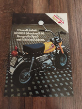 Original Prospekt Honda Monkey Z 50 Mokick Moped Oldtimer
