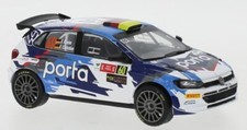 Modellauto Auto Rally Maßstab 1:43 IXO VW Polo GTI R5 Rallye Ypres 2021 Sammlung