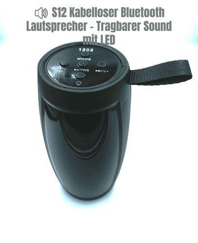 S12 bluetooth lautsprecher - s12,