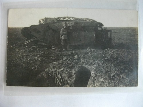 Englischer tank zerschossen - englischer,