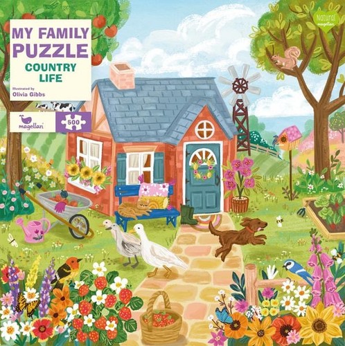 Family puzzle country - puzzle,