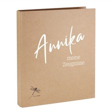 Personalisierte Zeugnismappe